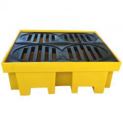 Bacia Pallet de Contenção 4 Tambores 420 Litros - MODELO W317