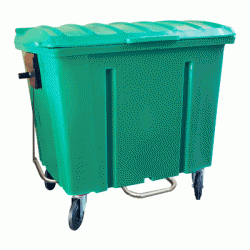 Container de Lixo 1000 Litros com Pedal Moodeo WP04/1000