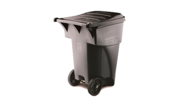 Recipiente BRUTE® com Tampa e Rodas 360L - Cod. WR26